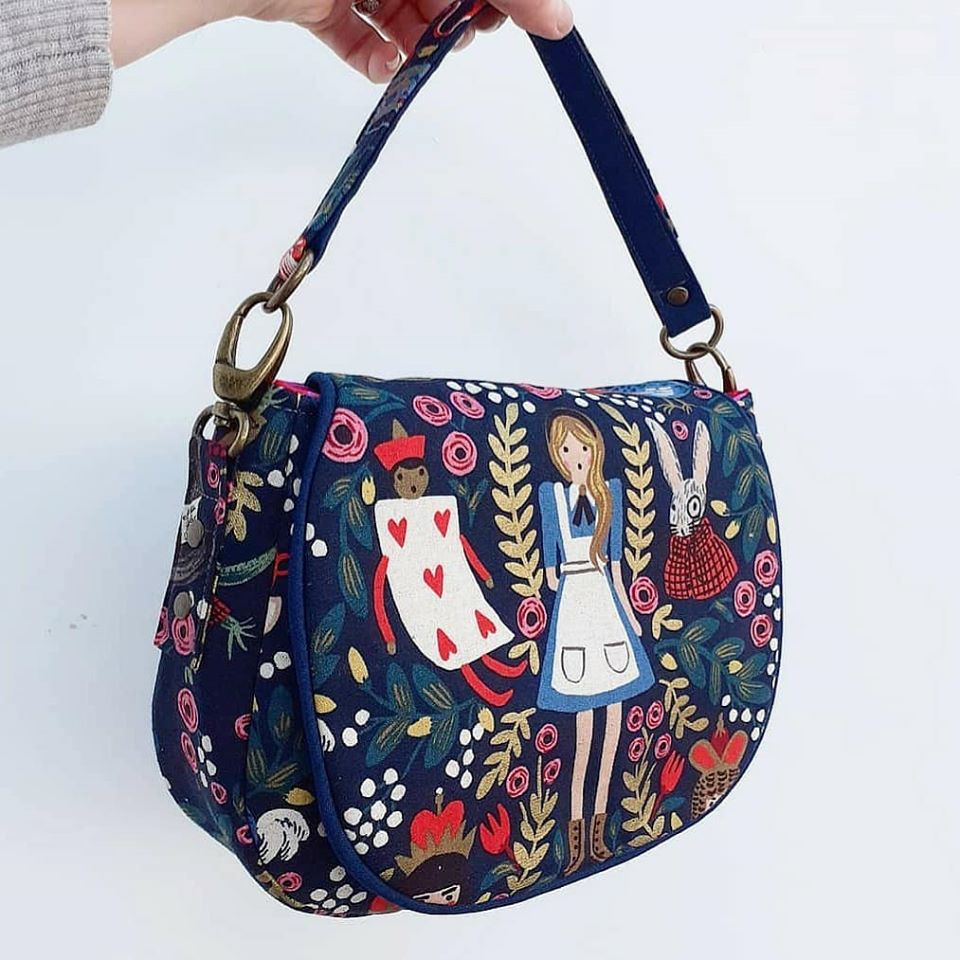 Serena Saddle Bag PDF digital sewing pattern