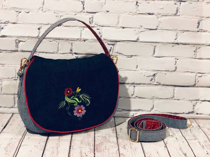 Serena Saddle Bag PDF digital sewing pattern