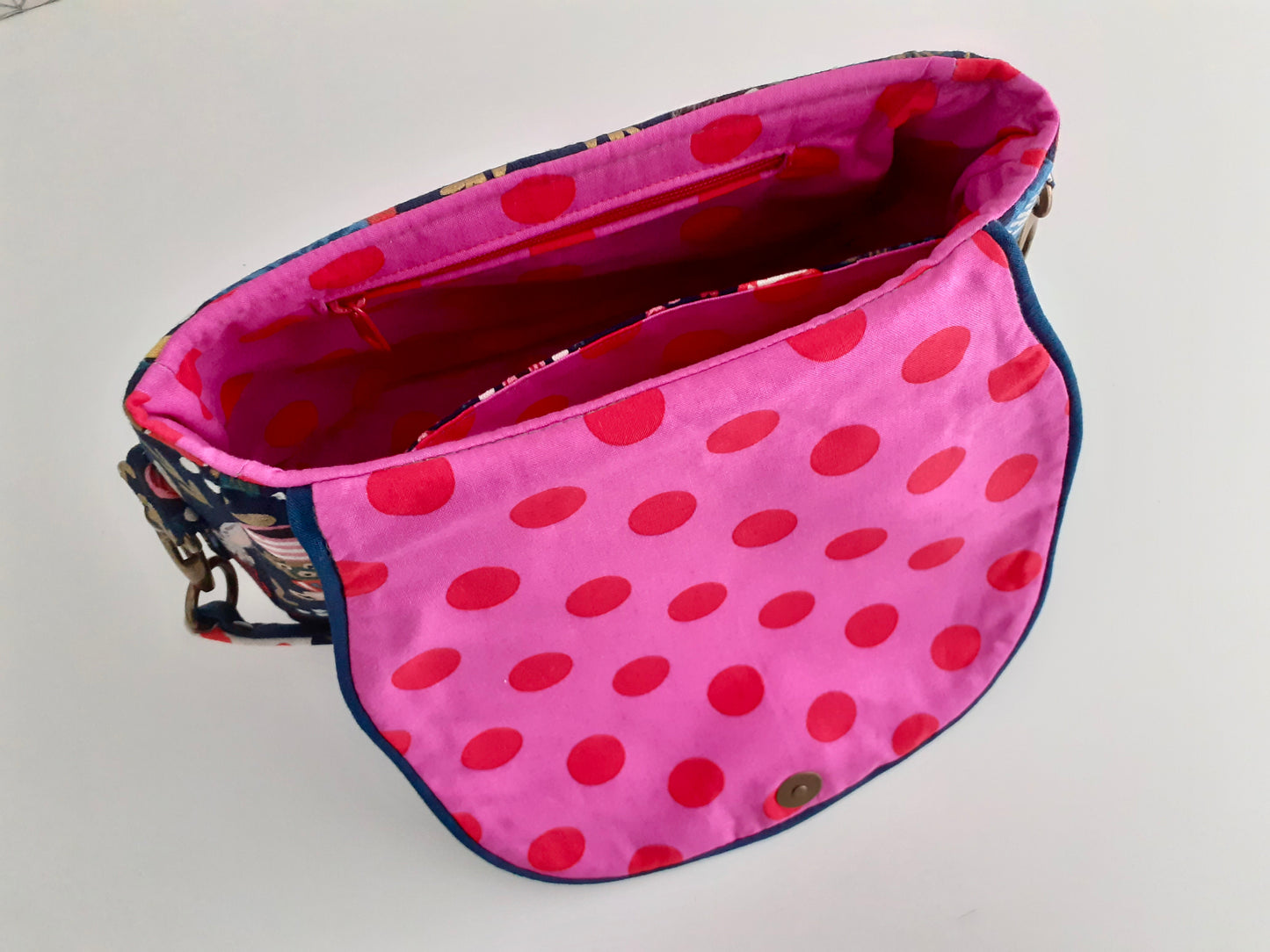 Serena Saddle Bag PDF digital sewing pattern