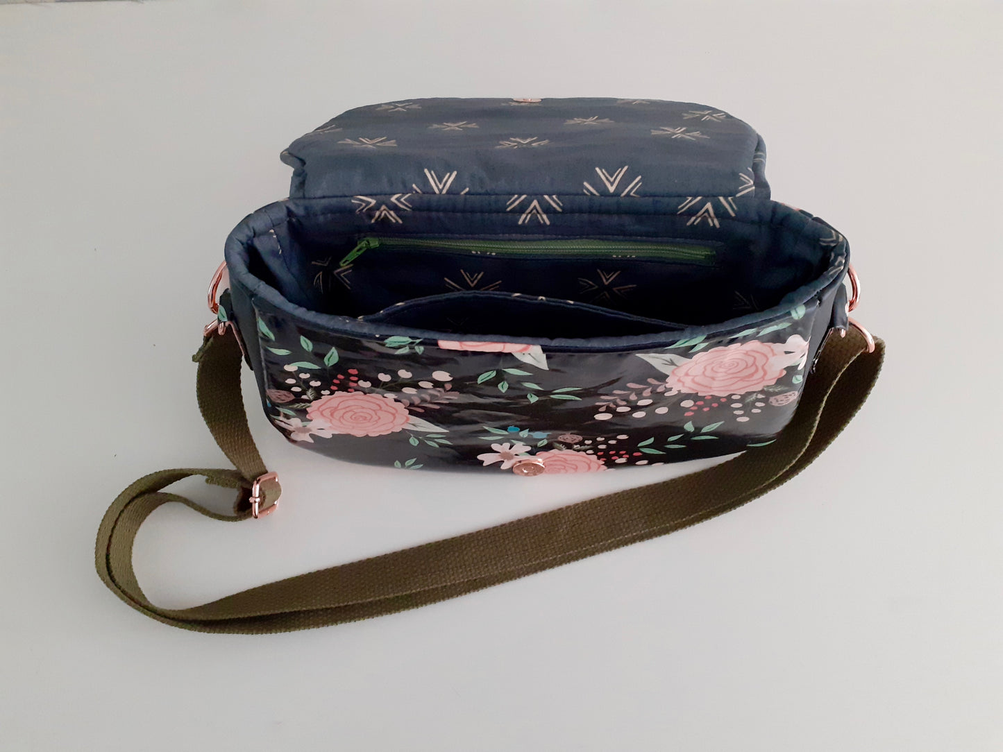 Serena Saddle Bag PDF digital sewing pattern