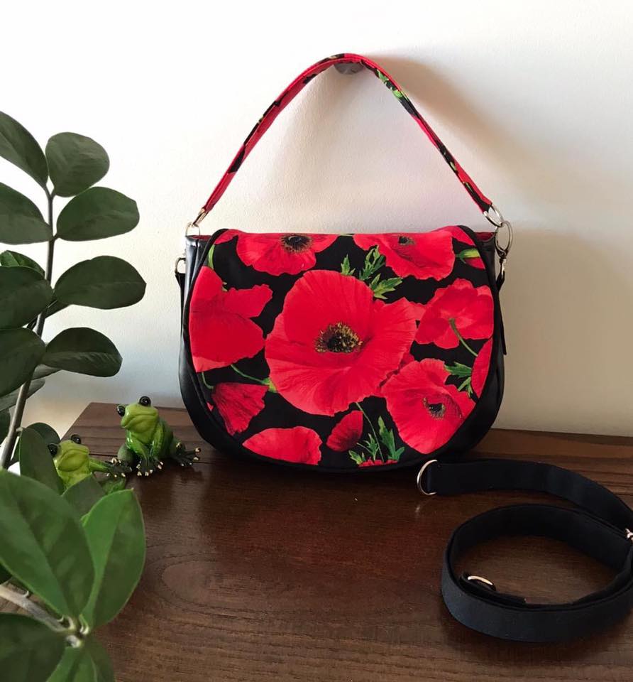 Serena Saddle Bag PDF digital sewing pattern