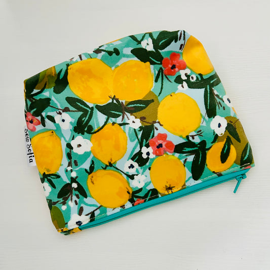 Lemons small waterproof make up bag