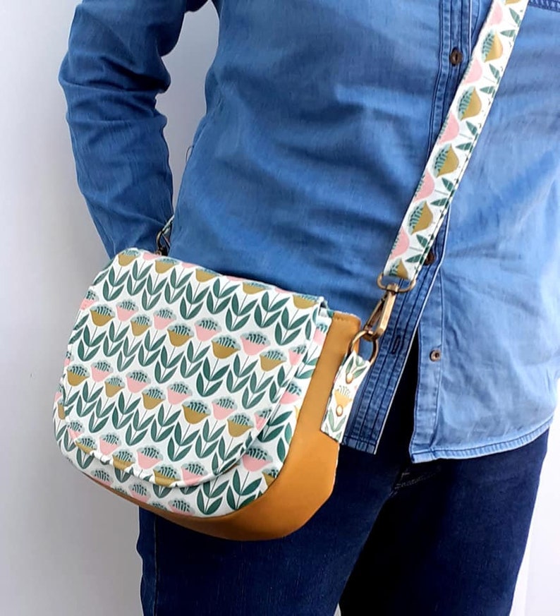 Serena Saddle Bag PDF digital sewing pattern